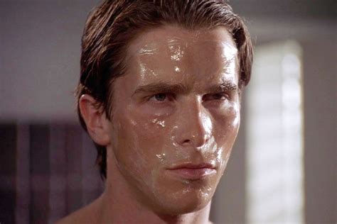 patrick bateman facial mask.